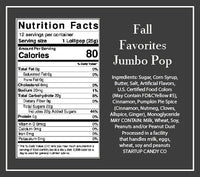 Fall Favorites Jumbo Pop Assortment