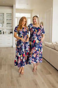Farmer's Market Floral Maxi Dress