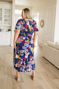 Farmer's Market Floral Maxi Dress