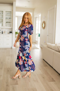 Farmer's Market Floral Maxi Dress