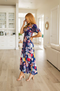 Farmer's Market Floral Maxi Dress