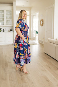 Farmer's Market Floral Maxi Dress