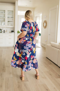 Farmer's Market Floral Maxi Dress