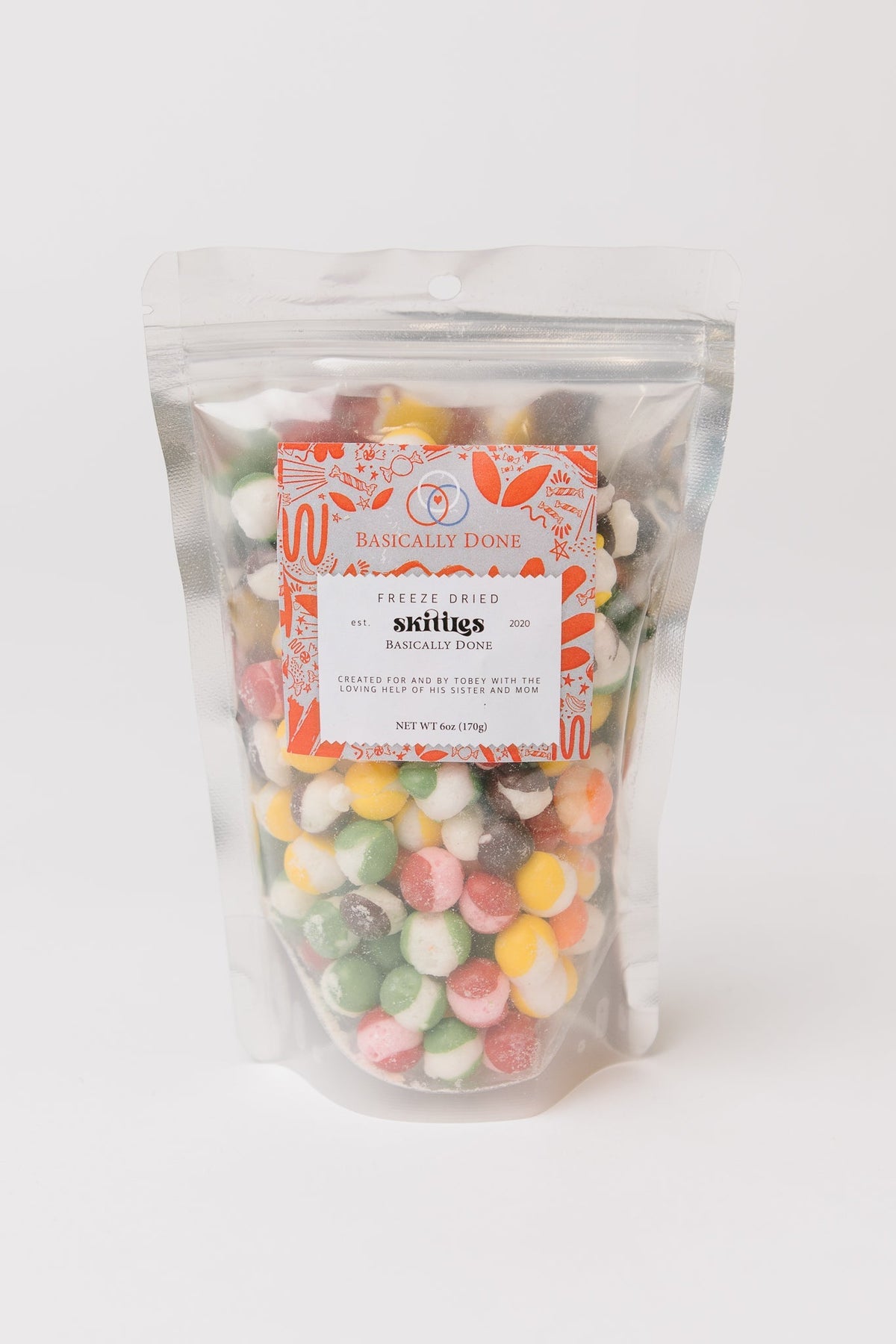 Freeze Dried Skittles 6 Oz