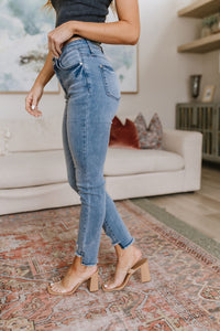 Mariah Mid Rise Cool Relaxed Jeans