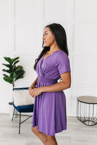 Miss Independent V-Neck Dress