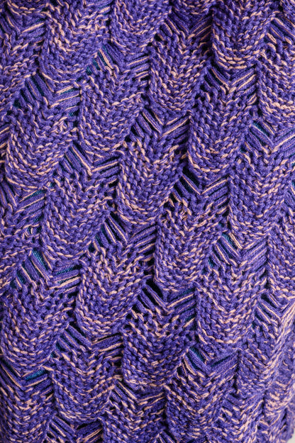 Seaside Magic Chenille Mermaid Tail In Purple