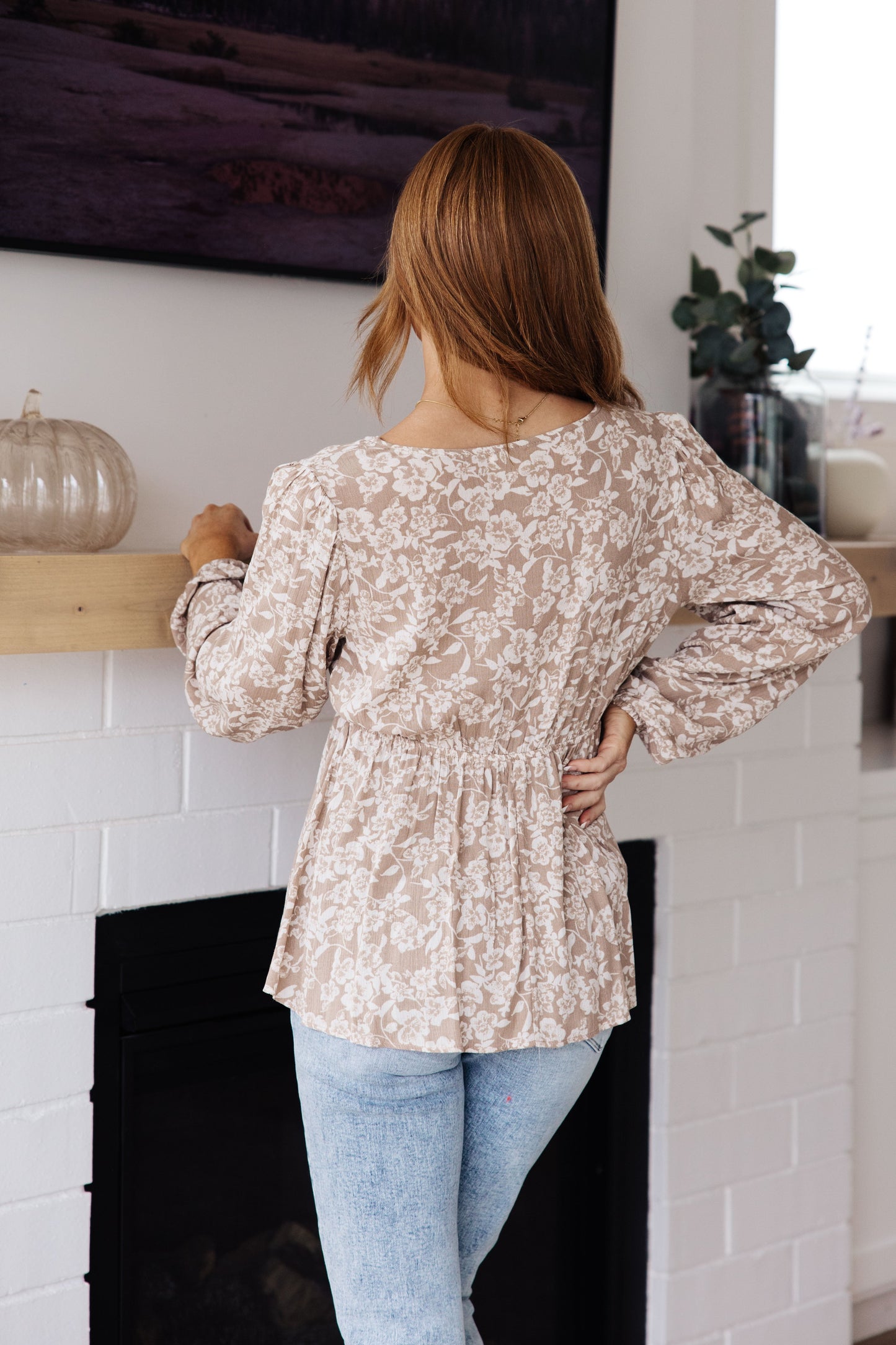 Easy to Work With Floral Babydoll Top