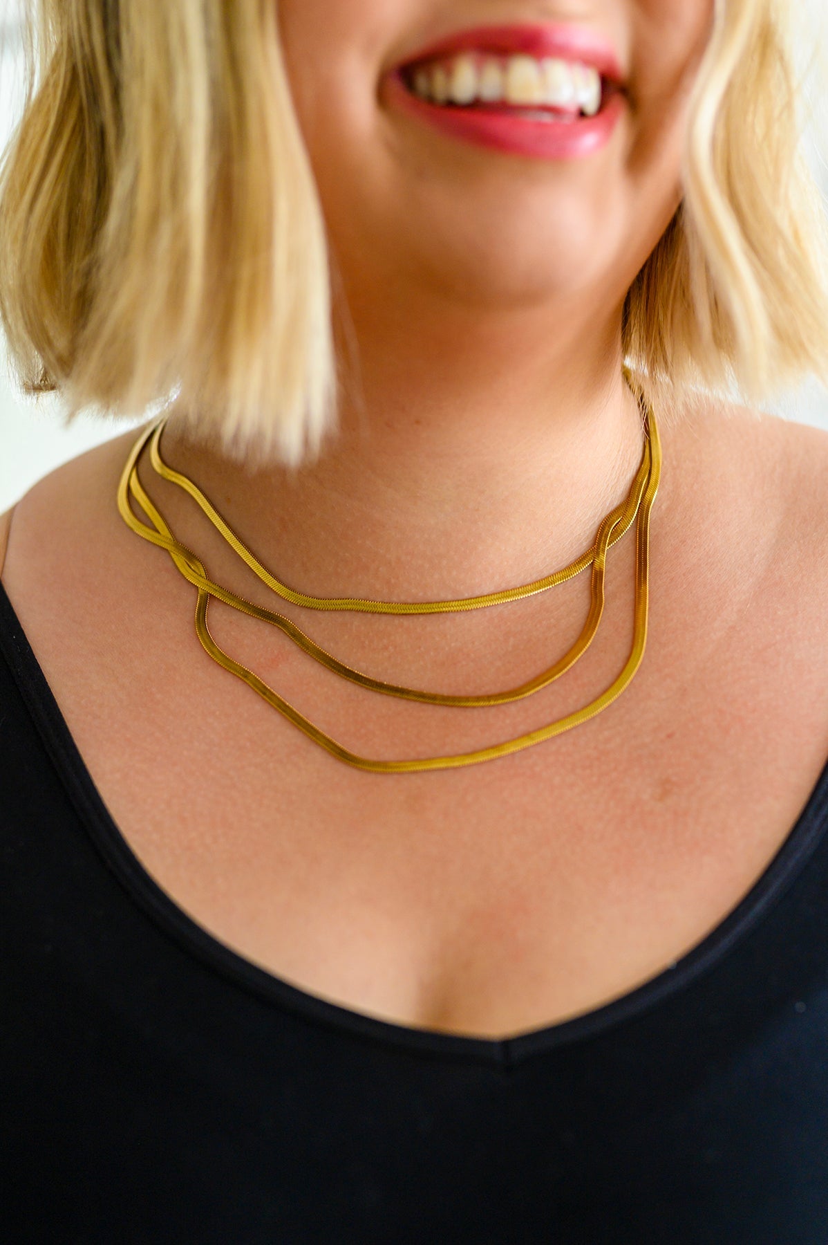 Three is Better Than One Layered Necklace