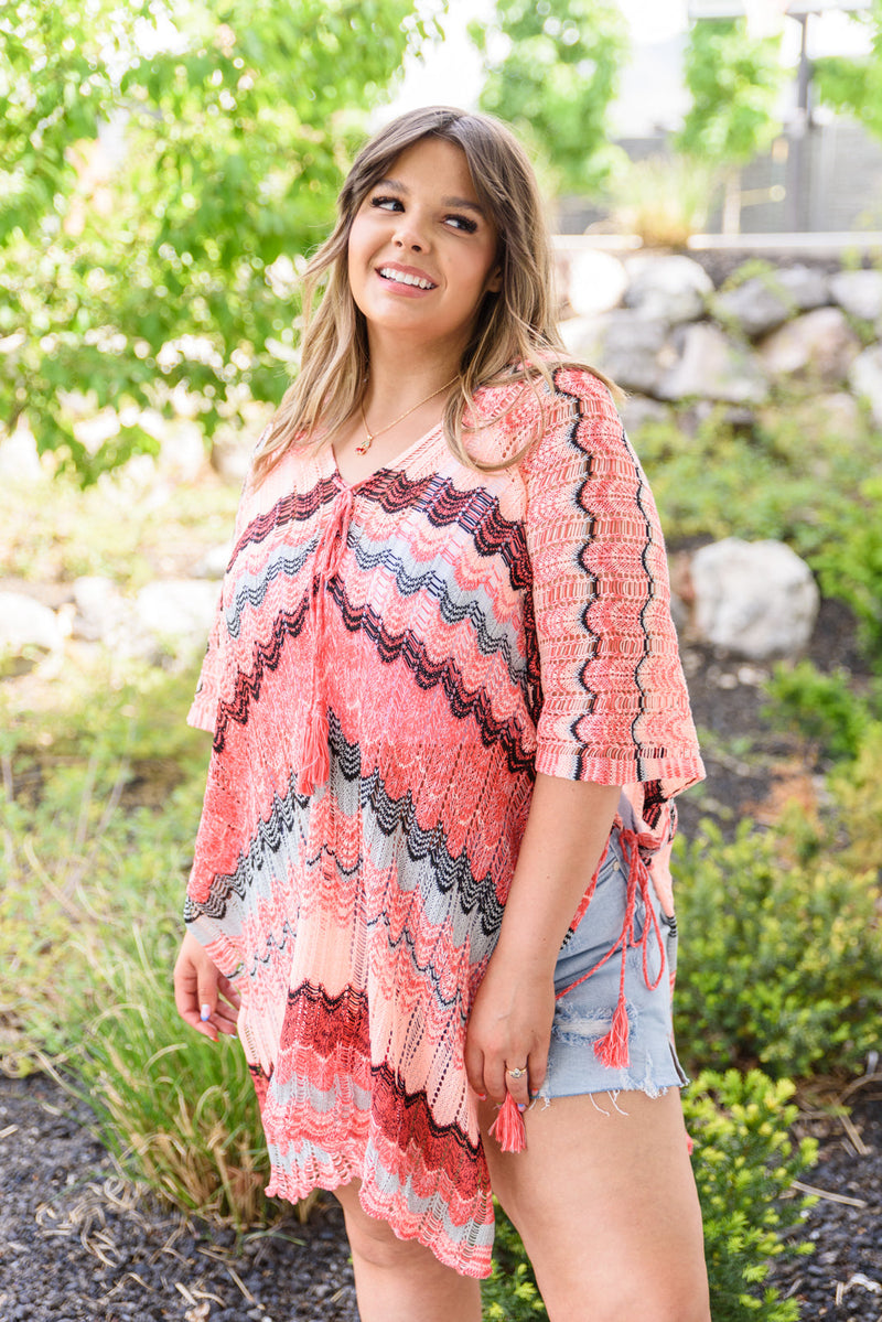 Under Cover Swim Cover-up In Coral