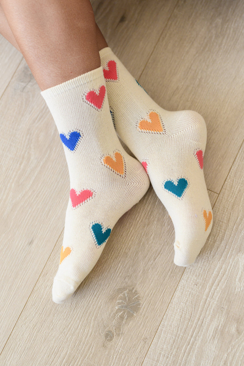 Woven Hearts Everyday Socks Set of 3